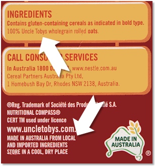 Food Labelling