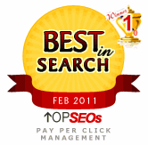 #1 Pay Per Click Management Company February 2011