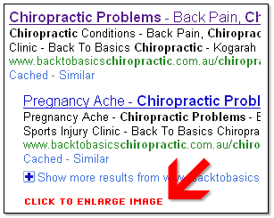 Chiropractic problems results