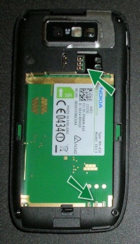 Nokia E63 Keypad Lighting